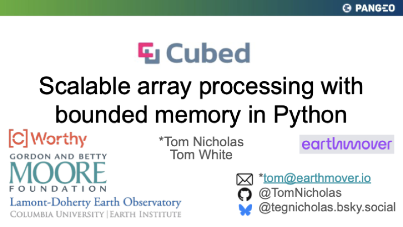 First slide of Cubed
